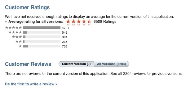 One-Star App Reviews Hidden Following App Store Server Bug Issue Resolution